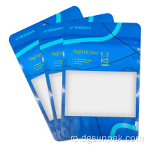 Personalizați punga de plastic imprimată pentru ambalare